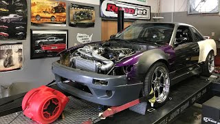 TorqStorm Supercharged 240sx Hits The Dyno [upl. by Gates]