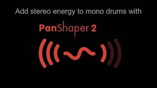 Add stereo energy to mono drum loops with Cableguys PanShaper 2 [upl. by Yrrad]