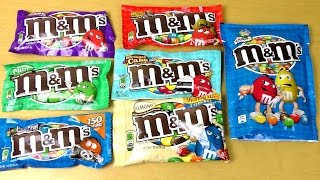 MampMs in different Flavors Mars mms Variety Review [upl. by Edora]