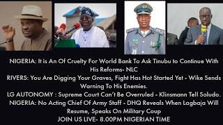 NIGERIA It is An Of Cruelty For World Bank To Ask Tinubu to Continue With His Reforms NLC [upl. by Ayal957]