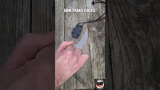 McNees Knives Retainer ArmTransFolks ProtectionFromChuds [upl. by Yaf805]