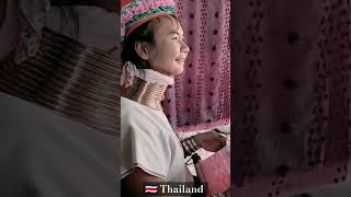 UNA ANTIGUA TRADICIÓN EN TAILANDIA 🇨🇷 MUJERES CUELLO DE JIRAFA longneck cultura tailandia [upl. by Ailugram276]