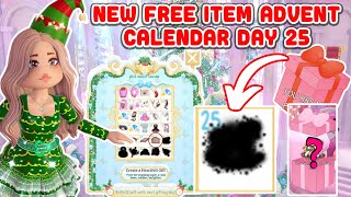 NEW FREE ITEM Advent Calendar Day 25 Royale High Update [upl. by Karlise]