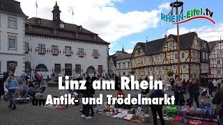 Linz am Rhein  Antik amp Trödelmarkt  RheinEifelTV [upl. by Belita]