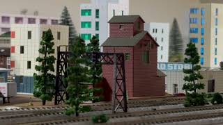 TrainWorkEd Does N Scale Model Trains Diesel amp Steam  CNW Santa Fe amp Southern Pacific [upl. by Chester481]