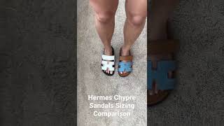 Hermes Chypre Sizing Comparison and Review  Check out my full video for more information [upl. by Dopp]