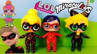 Poupée LOL Surprise Antibug Miraculous Ladybug DIY Custom LOL Surprise Doll Tutorial [upl. by Atokad]