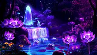 Magical Night 💜 Soothing Sleep Music 🎵 Fall Into Sleep Immediately [upl. by Aicilaana]