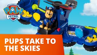 PAW Patrol  Flight Rescues Pups Take to the Skies  Toy Pretend Play For Kids [upl. by Irolav410]