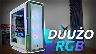 Corsair 5000T RGB  Skrzynka z dużą ilością RGB i dobrą wentylacją 💪 [upl. by Lib]