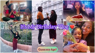 🤩Unexpected Surprise from my hubby and daughter🎁My Birthday Vlog❤️Gifting Myself🤩Guess my AGE😁Family [upl. by Llennahc256]