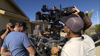 Cinematographer Tobias Schleissler ASC talks Making of Rhinestone Blue with FUJINON PREMISTA [upl. by Nolahc392]