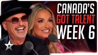 Canadas Got Talent 2024  Week 6 ALL AUDITIONS [upl. by Notrom622]