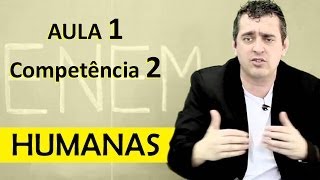 ENEM  HUMANAS  AULA 01  Competência 2 Geopolítica e Território [upl. by Eatnahc]