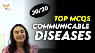 LEC 37  IMPORTANT MCQs ON COMMUNICABLE DISEASE by Yashodhra Maam [upl. by Waldo]