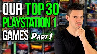 Top 30 PS1 Games Part 1  GREATEST PS1 GAMES [upl. by Urbannal]