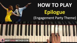 HOW TO PLAY La La Land  Epilogue Engagement Party Theme Piano Tutorial Lesson SHEET MUSIC [upl. by Ottilie]