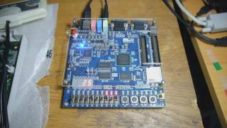 Half of an FPGA NeoGeo music player ADPCM only [upl. by Atauqal871]