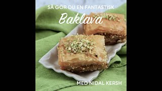 Nidal Kersh Så bakar du baklava [upl. by Rausch158]