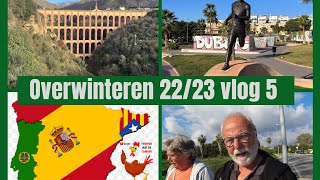 Vlog 9223 van Roquetas via Castel de Ferro naar Torre del Mar spanje overwinteren [upl. by Latreese706]