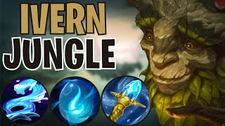 Season 13 Ivern Jungle Clear  Commentary guide in League of Legends [upl. by Gautier]