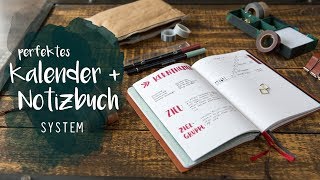 Mein perfektes Kalender  System  X17  Travellers Notebook  Plan with me [upl. by Hgielrak735]