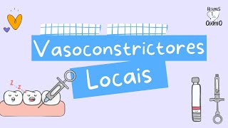 VASOCONSTRICTORES LOCAIS  Resumos de Odonto [upl. by Nebe270]