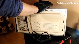 Microwave oven working but not heating Easy fix diy 2019 update [upl. by Asenaj845]