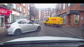 Practical Driving Test Route Tolworth 22 Jan 2024 5 Serious [upl. by Resarf]