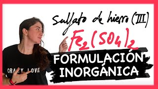 FORMULACIÓN INORGÁNICA paso a paso SECUNDARIA Y BACH  LOS COMPUESTOS DE LOS GRUPOS MÁS IMPORTANTES [upl. by Kuo307]