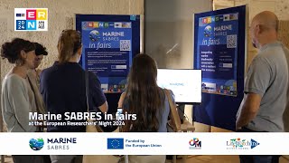 Marine SABRES fair at the European Researchers Night 2024 [upl. by Caia]