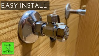 How To Install a Main Water Shutoff  NIBCO Press Fittings [upl. by Katlaps63]