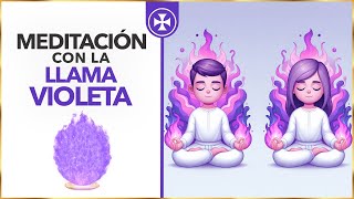 Meditación con la Llama Violeta  Amor Divino [upl. by Normand897]