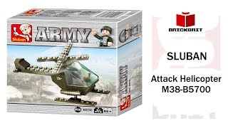 SLUBAN Attack Helicopter Army Set M38B5700 [upl. by Romeyn933]