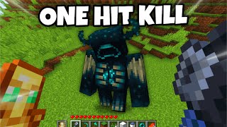 One Hitting Every Bosses In Survival Minecraft [upl. by Nellaf141]