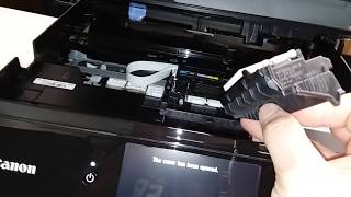 How to remove printhead in Canon Pixma TS9120 TS9150 TS8120 TS6120 TS9020 Printers [upl. by Sivrahc607]