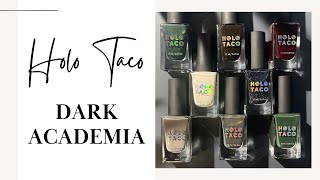 Lets Review the  NEW  Holo Taco quotDark Academiaquot Collection [upl. by Merc]