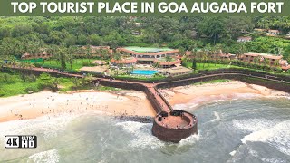 Goas Top Tourist Place  Augada Fort  Candolim Beach North Goa [upl. by Atisusej495]