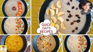 Baby Breakfast Recipe  5 Healthy Oats Recipes  Baby Breakfast 1236 months old  Baby Food 13Year [upl. by Calendre]