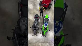 2024 ZX14R VS 2024 SUZUKI HAYABUSA PART 1 [upl. by Amehr]