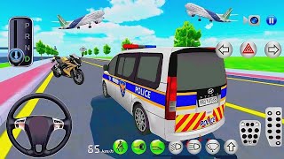 3D Driving Class Simulation  Funny Police Officer Refuel His Super Car Gas Crazy Driving Gameplay [upl. by Nevai563]