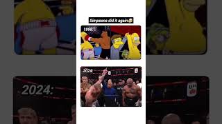 Los Simpson Predicen La derrota de Mike Tyson😳🥊memes miketysondeporte boxing jakepaul shorts [upl. by Edita]