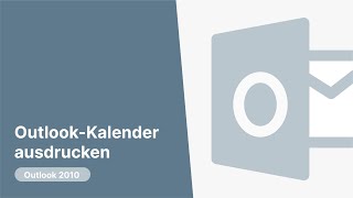 OutlookKalender ausdrucken [upl. by Yornoc717]