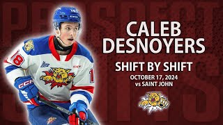 Caleb Desnoyers vs Saint John  Oct 17 2024 [upl. by Yewed524]