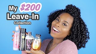 My 200 LEAVE IN CONDITIONER Collection [upl. by Ettenotna]