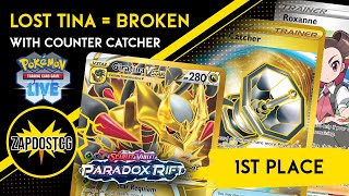 1st Place Lost Zone Giratina VSTAR Deck  BDIF with Paradox Rift Pokemon TCG [upl. by Awahsoj859]