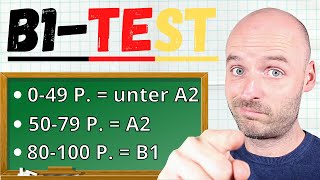 B1 TEST  Welches Niveau hast du  Teste dich JETZT [upl. by Sedrul]