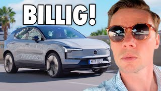 TEST Rystet og henrykt over Volvos nye billige baby elbil EX30 [upl. by Brasca586]