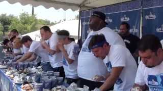 World Gyro Eating Championship 2013 [upl. by Onitsoga]