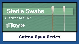 Sterile Cotton Swabs [upl. by Wye]